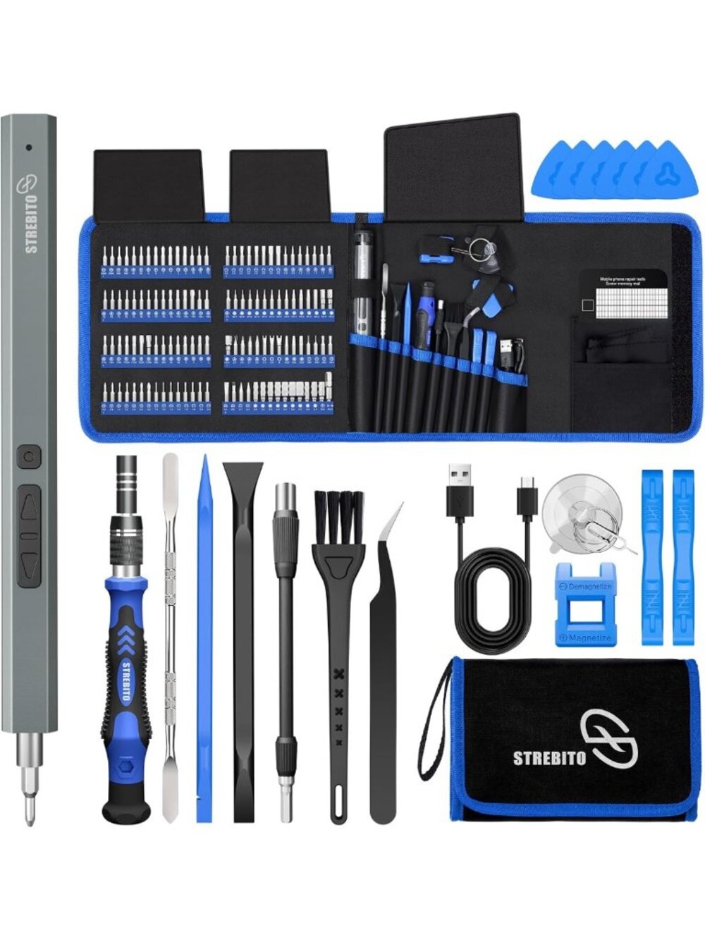 144-in-1 Precision Electric Screwdriver Set - Versatile Tool for DIY Projects